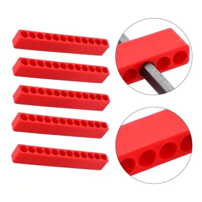Bithalter Satz 12 Loch 5pcs Bithalter Kit Leicht Zu Organisieren Plastik