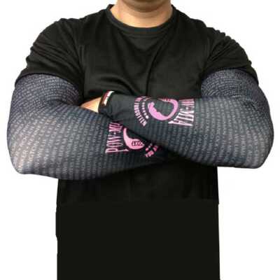 Missing Link SPF 50 Pink POW/MIA ArmPro Compression Sleeves - APPOWP
