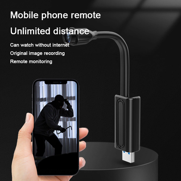 Mini Wireless Hidden USB Camera WiFi IP Cam Home Security Night Vision HD 1080P - Image 16