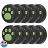 10 Pieces Thumb Grip Replacement for Cute Black Cat Claw Design Soft Silicone Analog Stick Thumb Cover, Joystick Compatible with Lite(Green)