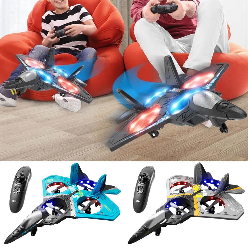 V17 Jet Fighter Stunt Airplane Remote Control 360 Spin Plane