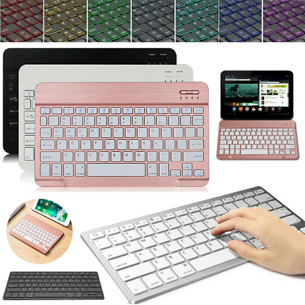 US Portable Bluetooth Keyboard For Samsung Galaxy Tab A7 10.4