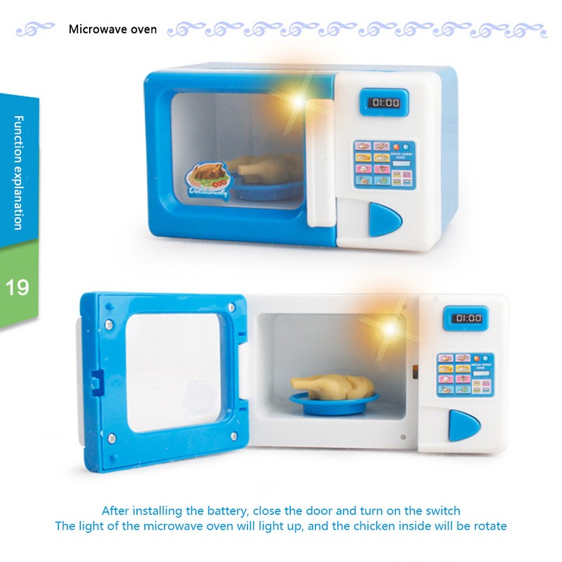 Children's mini kitchen toy simulation electric small household appliances