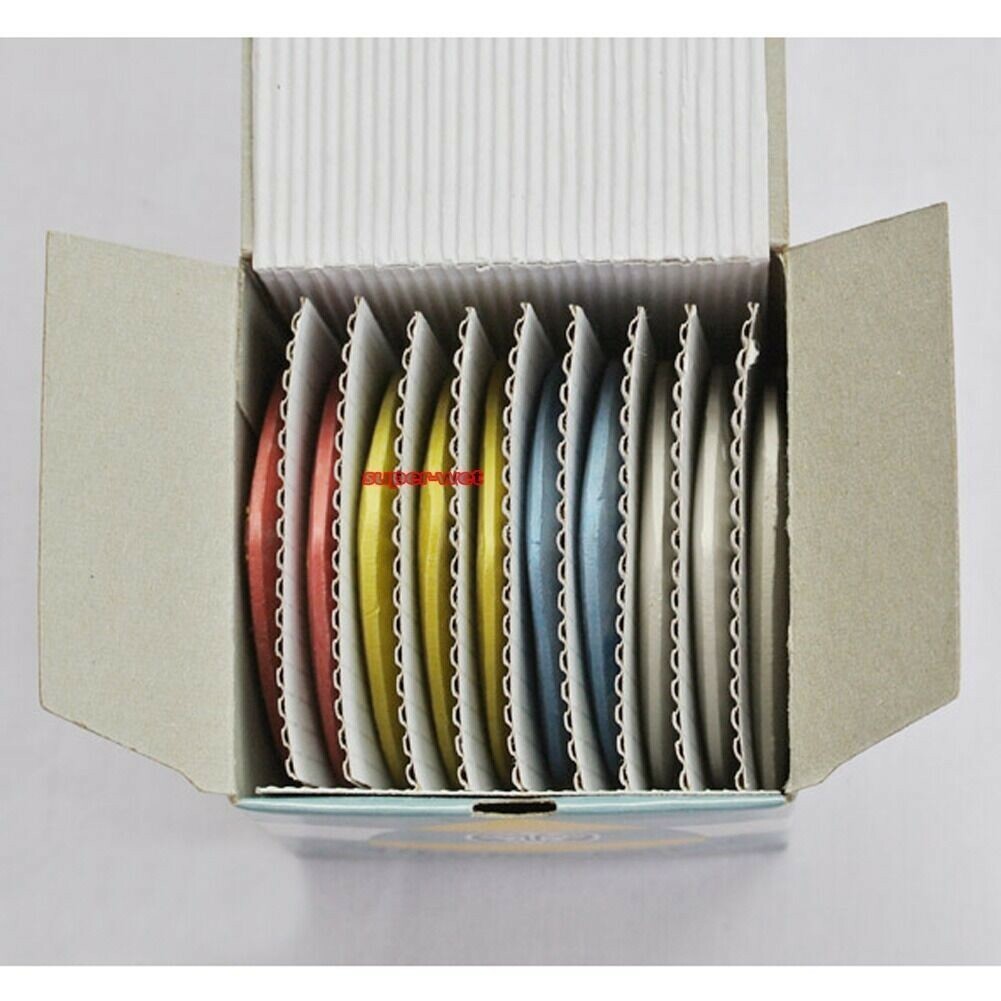 10 X Tailor's Chalk Fabric Dressmaker Sewing Triangle Yellow/Red/Blue/White New