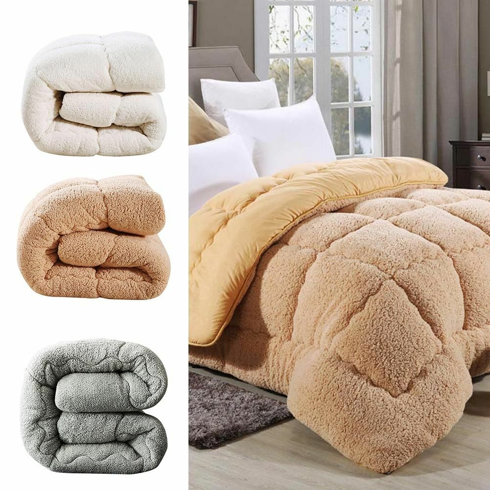 Winter Comforter Duvet Blanket Wool 