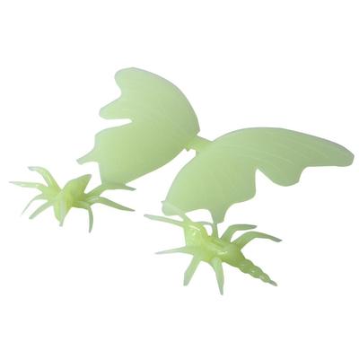 4pcs Glow In The Dark Butterfly Fluorescent Decal Art Wall Stickers Kid Home