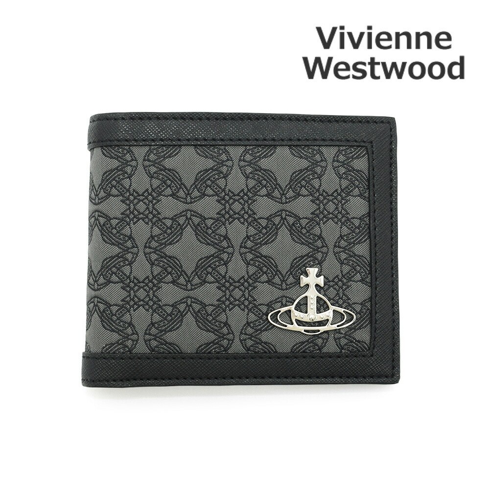 Vivienne Westwood Bi-fold Wallet 51120008-W00HX-N203 Black