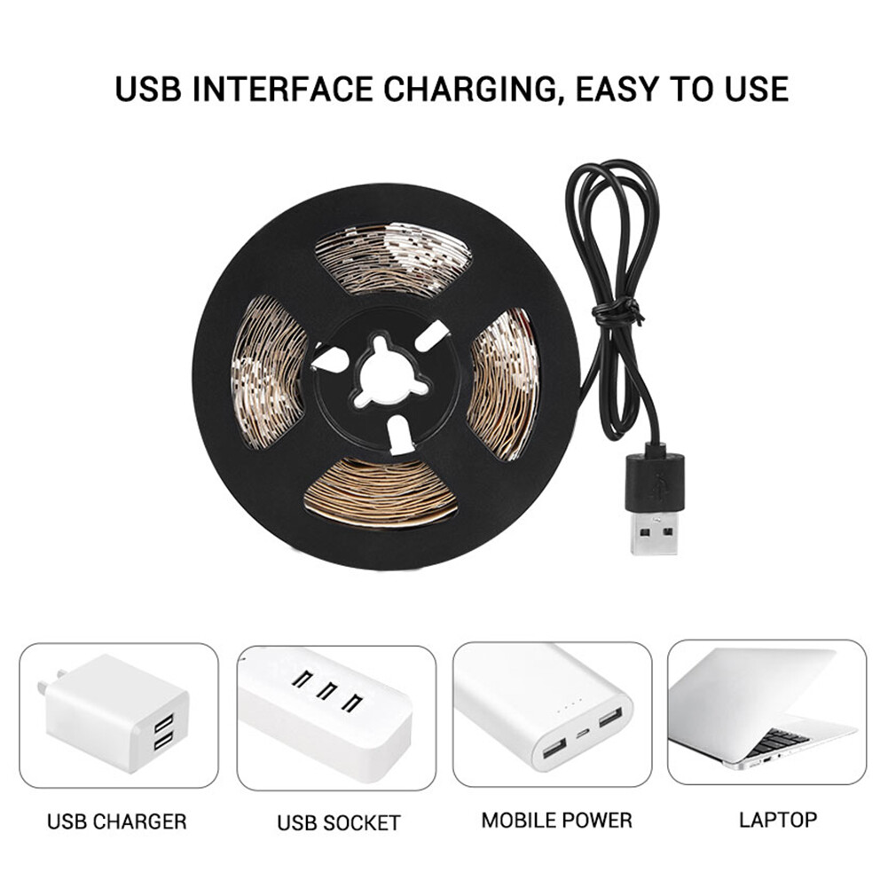 USB Waterproof LED Grow Light Strip Full Spectrum Lamp for Indoor Plant Flower