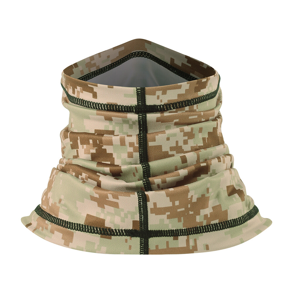 Men Women Tactical Camo Balaclava Bandana UV Protection Scarf Neck Gaiter Mask