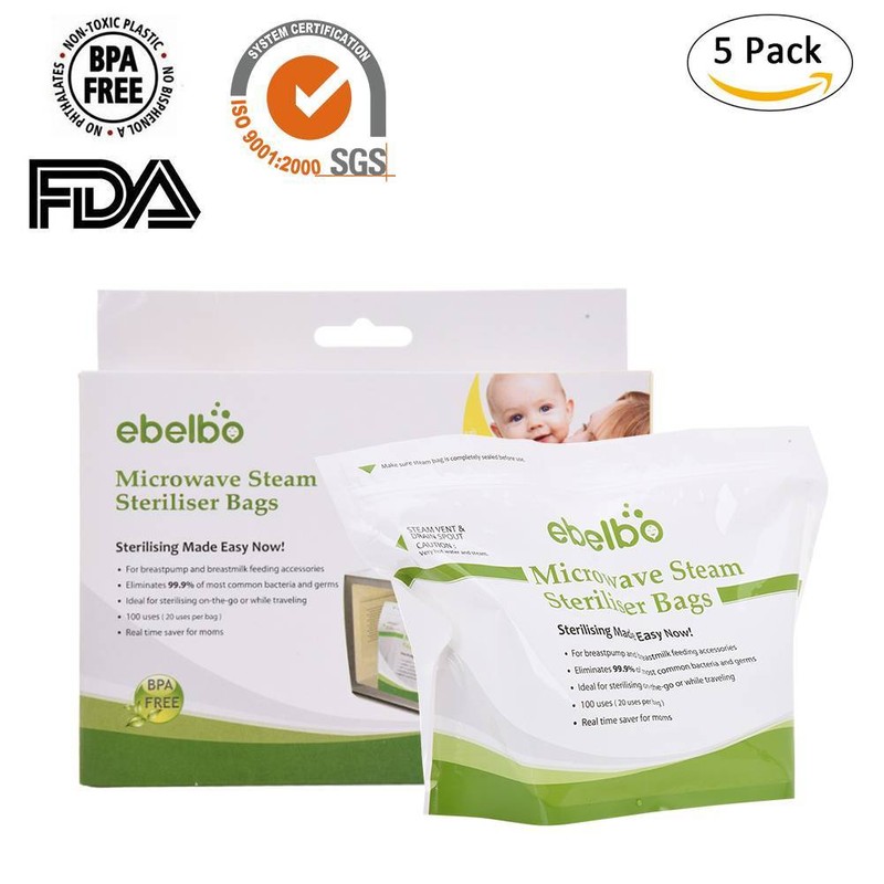 sterilising bags no microwave