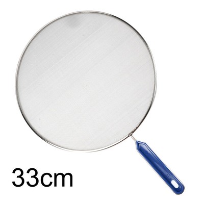 Kitchen Gadget Guard Oil Net Anti Splatter Lid 21cm 25cm 29cm Mesh Pot Lid