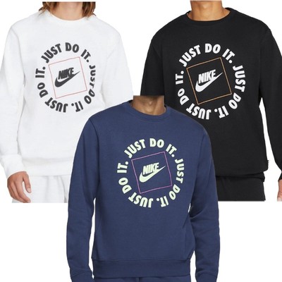

Мужская толстовка Nike Just Do It Pullover Athletic Long Sleeve Athletic Sweatshirt