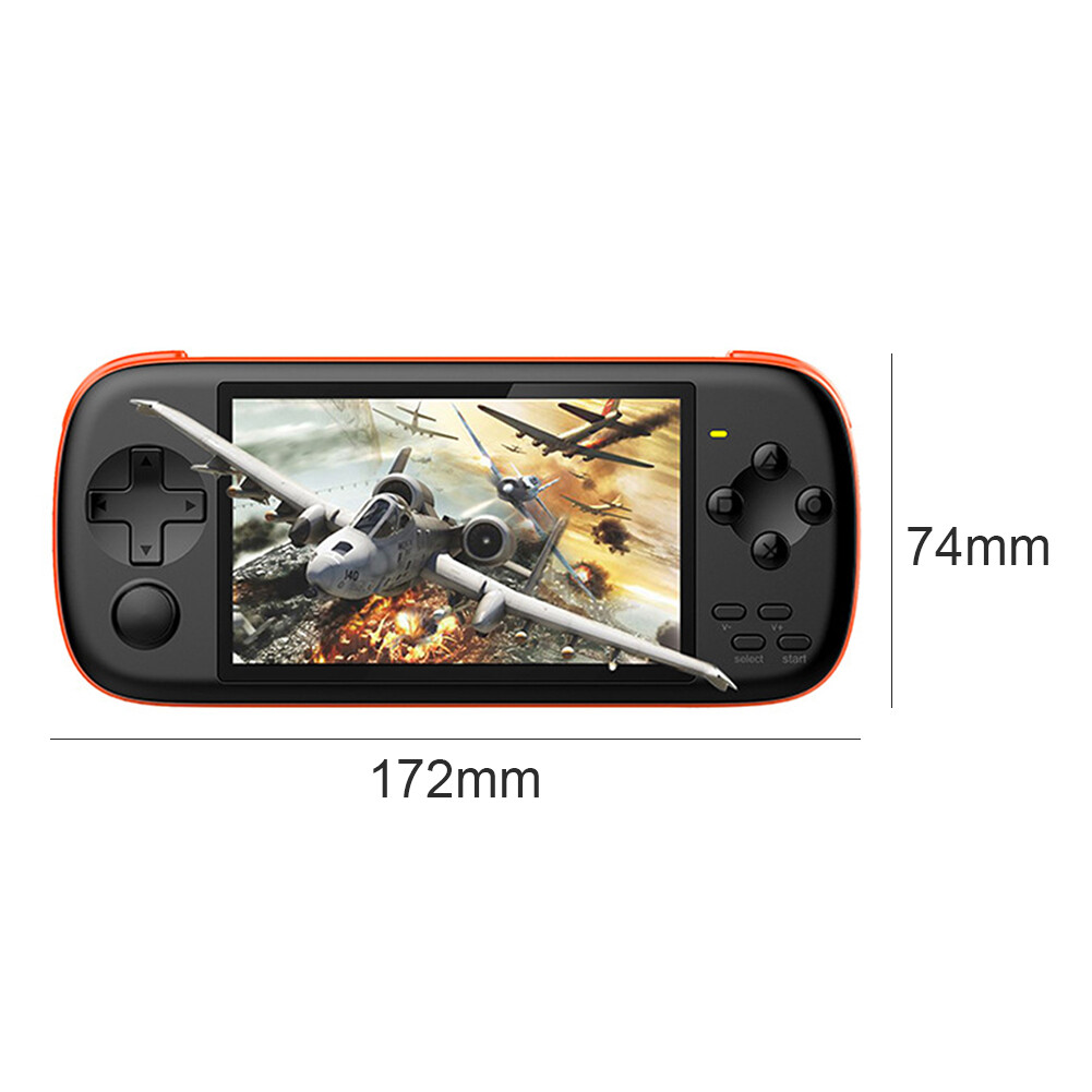 4.3 16GB 128Bit 2000 Games Built-In Handheld Game 