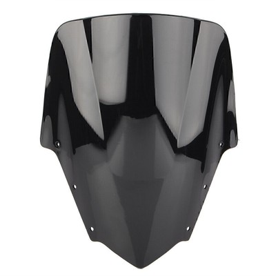 Windschild Windschutzscheibe Für Yamaha FZ1S 2006-2011 Motorrad Schwarz