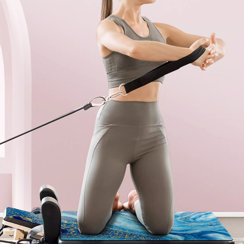 Non-Slip Pilates Reformer Mat Cover - Lightweight, Foldable, Washable For Gym Use