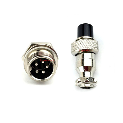 Aviation Connectors 5A, Lsgoodcare GX12 Metal Aviation Plug Kit, Icluding 12MM