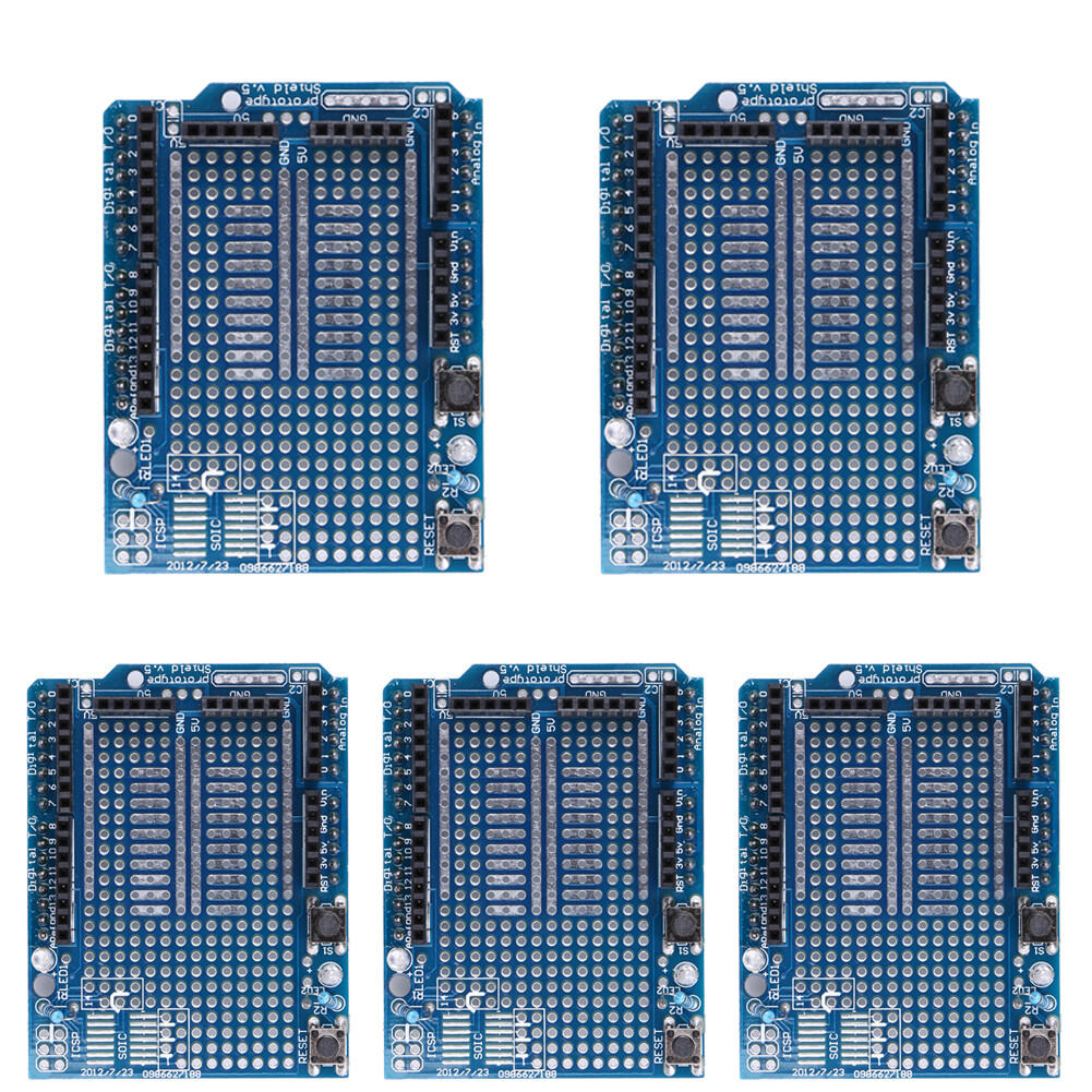 Arduino Uno Prototype ProtoShield Board with Mini Breadboard ship from USA