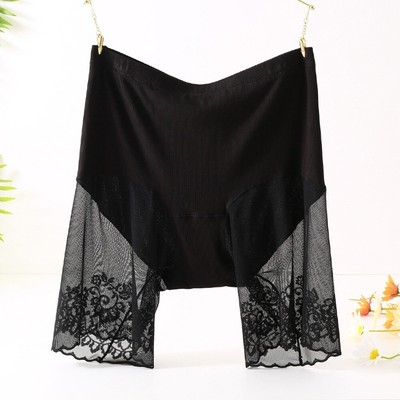Lightweight and Comfortable Lace Slip Shorts for Women with Large Thighs