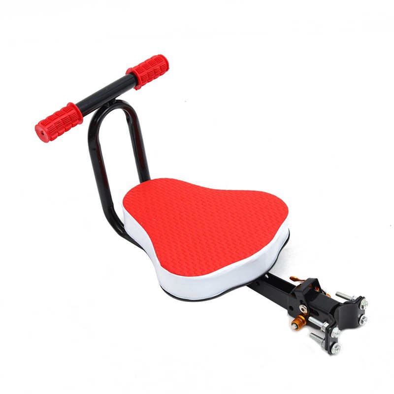 1x Safety Bicycle Child Seat Bike Front Baby Seat Load Capacity With Foot Pedals