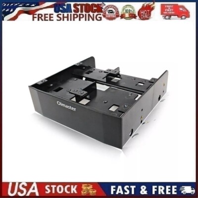 Olmaster MR-8802 HDD Conversion Rack Bracket Standard 5.25 Inch Device to 3.5In