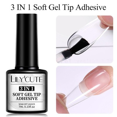 Nail Art Specific Adhesive Firmly Fast Dry The Bottom D1P0 Multifunctional J1I3