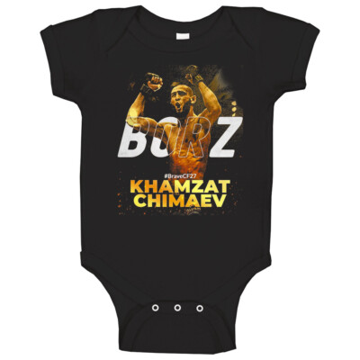 Khamzat Chimaev Borz Russian Mma Fighter Fan Baby One Piece