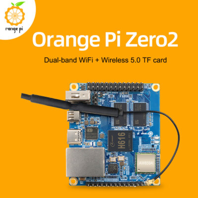 Orange Pi Zero 2 Board 1GB RAM Dual-band WIFI Open Source Board for Android 10