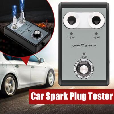 Car Spark Plug Tester Dual Hole Diagnostic Ignition Analyzer Tester A C100-240V.