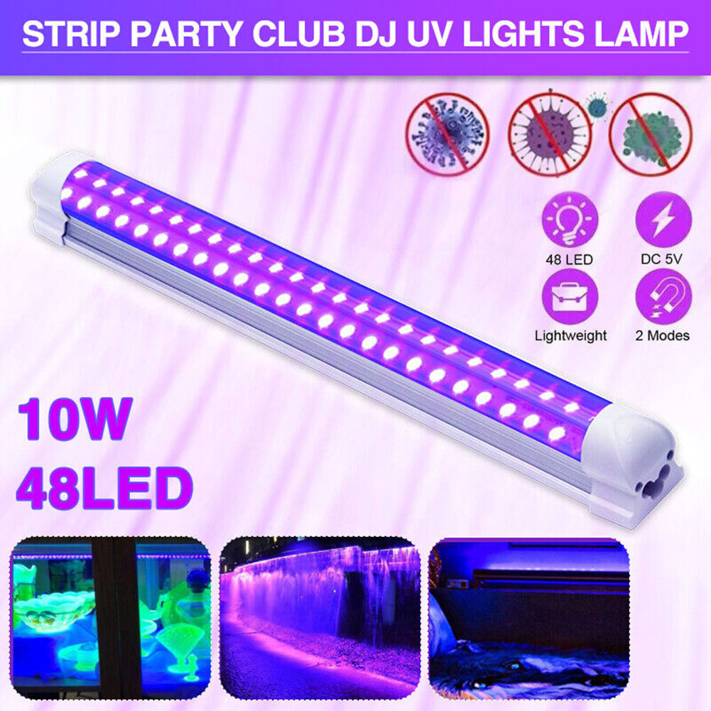 Fixtures Ultraviolet Blacklight Lamp Strip Party Club