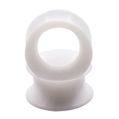 1 pair Thin Flexible Silicone Ear Gauges Tunnels Plugs Ear Skin Earskin Earlets