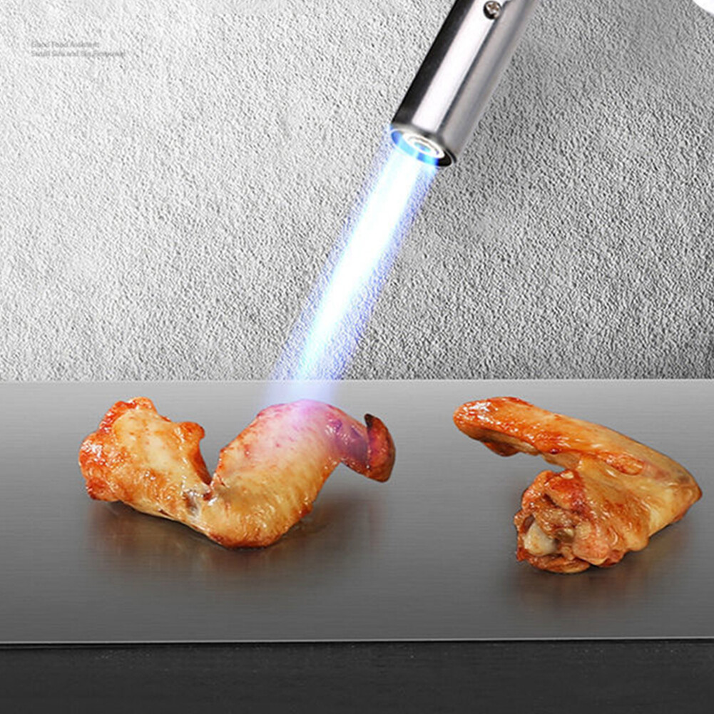 2Pack Kitchen Blow Gas Torch Refillable Cooking Torch Lighter for BBQ Blue US
