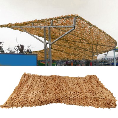 Brown 2*4 Outdoor Military Camouflage Net Netting For Hunting Shooting Camp Spk