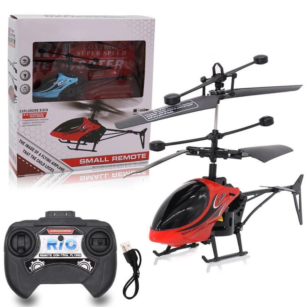 Mini Helikopter USB Fernbedienung Hubschrauber Induktion Flugzeug RC Drone Toy