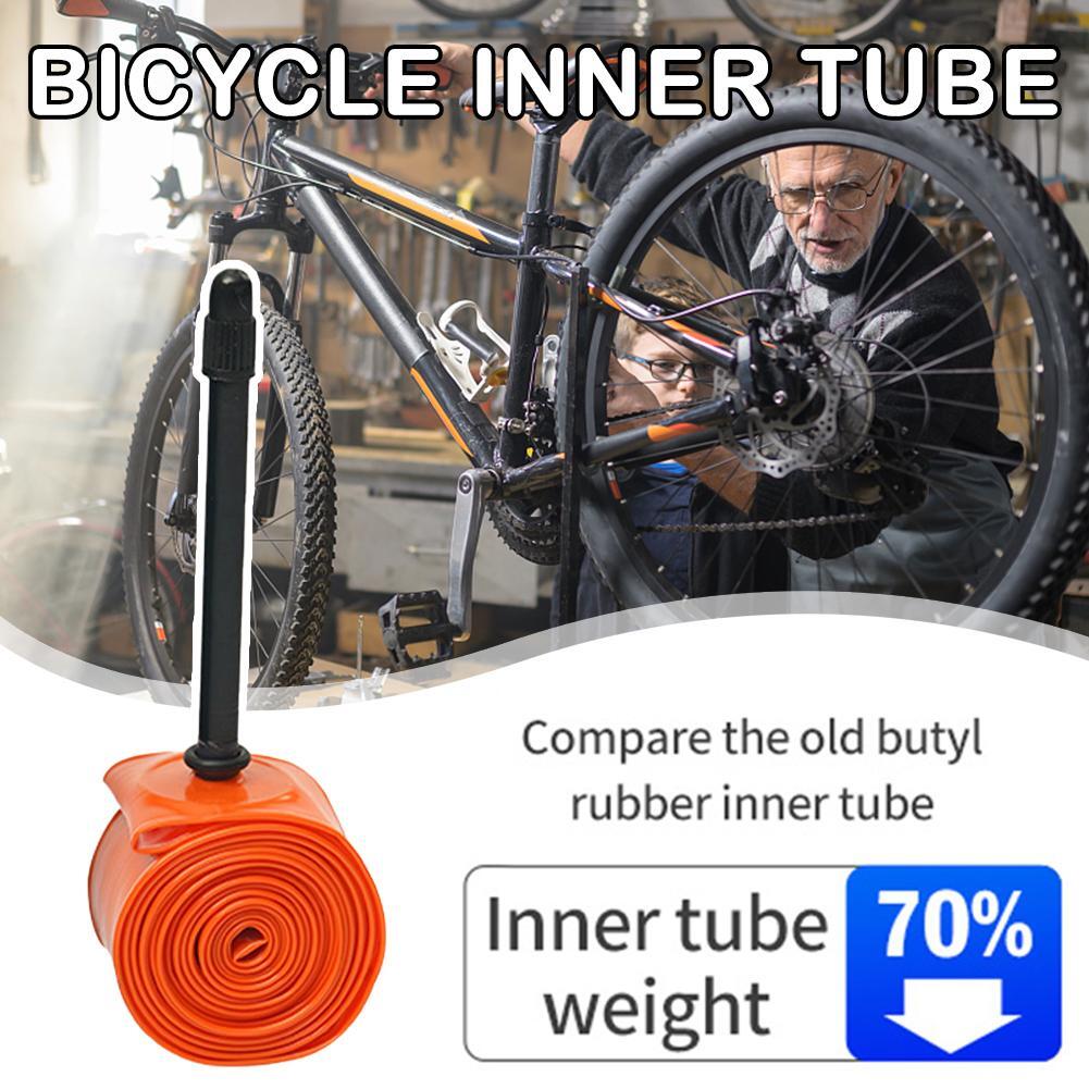 Tpu Inner Tube 700x18/32c Road Bike 45/65/85mm Supplies N1c9