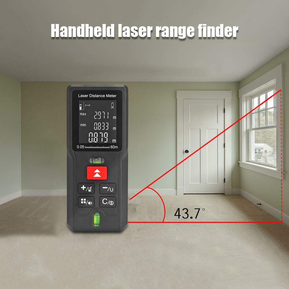 40-100m Digital Laser Entfernungsmesser Distanzmesser Abstandsmesser Messgerät #