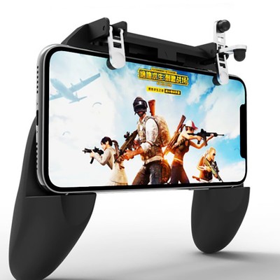 W10 Mobile Phone Game Controller Gamepad Joystick Fire Trigger For PUBG Fortnite
