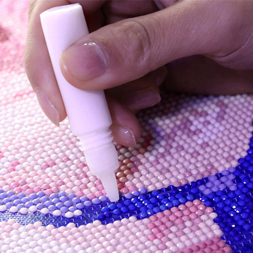 Bottled Diamond Painting Drill Glue for DIY Handcraft Artwork Embroidery 3ml