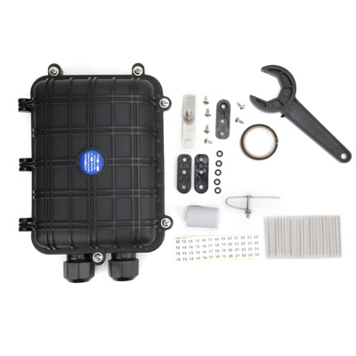 1PC Waterproof Fiber Optic Splice Enclosure For Cable Connection BBT