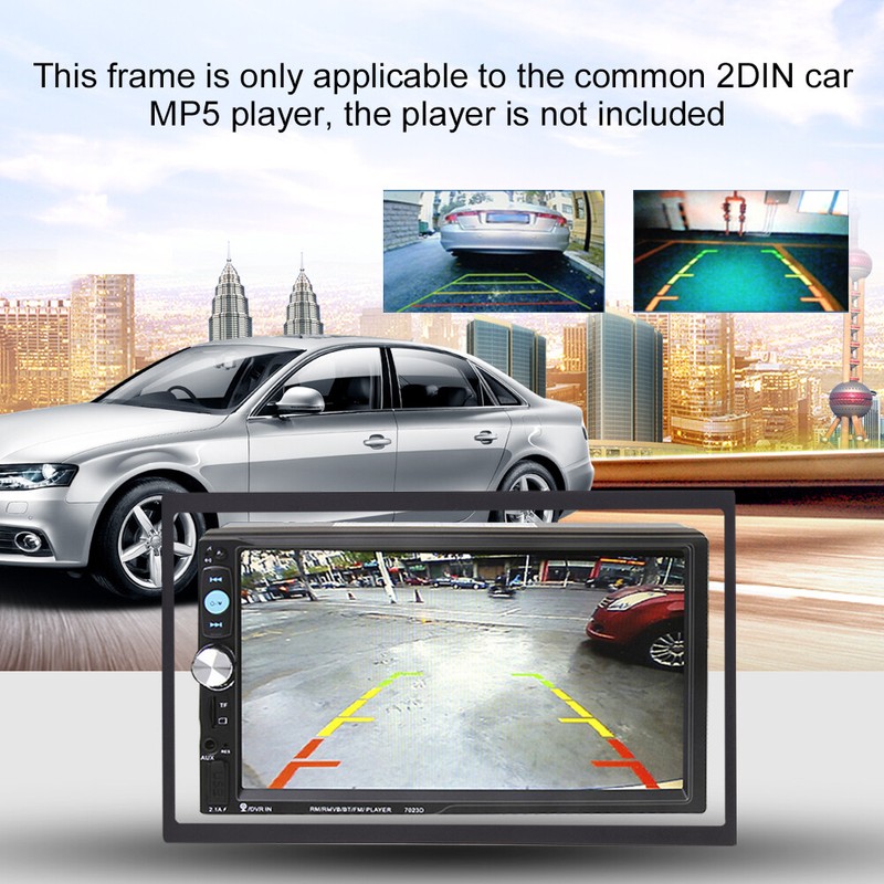 Car Radio MP5 Install Frame for Universal 2 Din Car Radio MP5 178x100MM