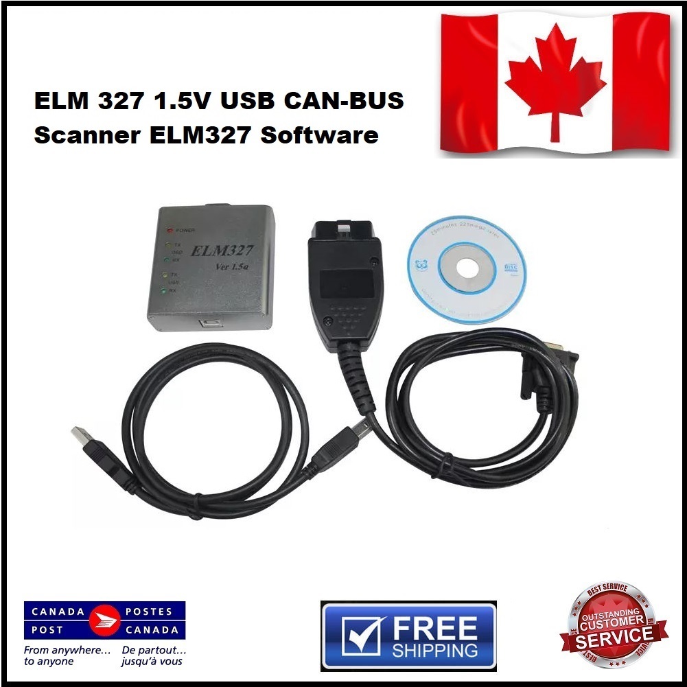 Elm 327 1.5v Usb Can-bus Scanner Elm327 Software Engine Check Code ...