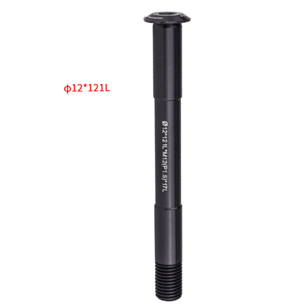 1x Thru axle Bike Shaft F/R hub Skewers Wheel Axis Hub Shaft Bicycle Cycling