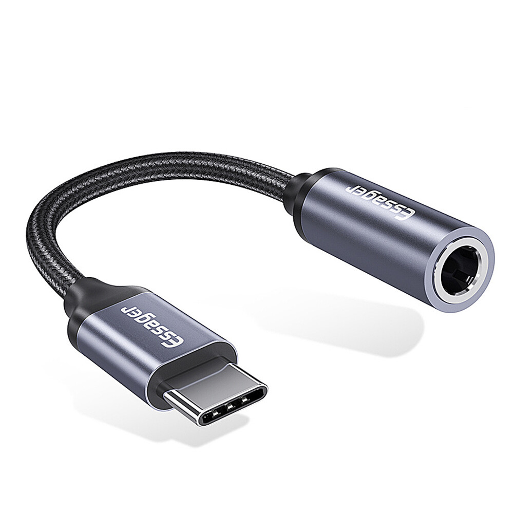 USB Typ C zu 3,5 mm Klinke AUX Kopfhörer Adapter