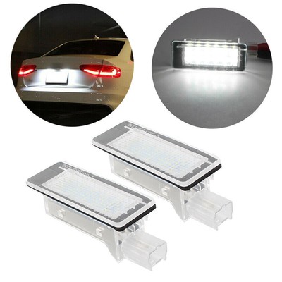 Pair LED Number License Plate Light Fit Dacia Duster 2010-2015 Espace MK4 03-10