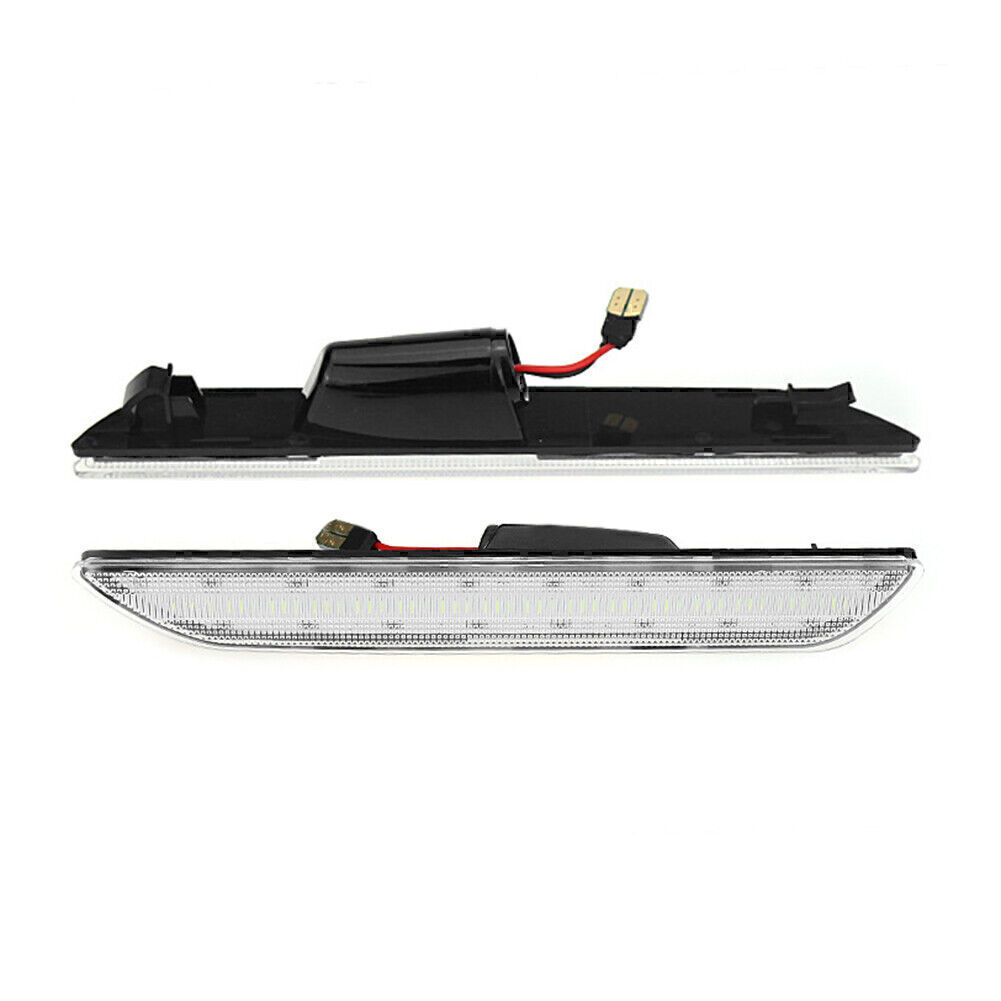 1 Pair Car LED Rear Side Marker Light White Light For Ford Mustang 2015-2022  US