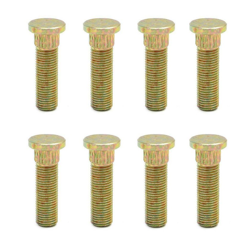 8 Pcs Rear Wheel Studs Bolts for Polaris RZR 400 570 800 900 Replace