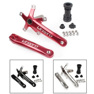 Hollow Crankset 170mm BCD 130mm BB Bottom Bracket Bicycle Fit Dahon SP8 LitePro