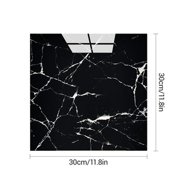 5-50Pcs Marble Stone Tile Sticker Wall Panels Self-adhesive Waterproof Sticker