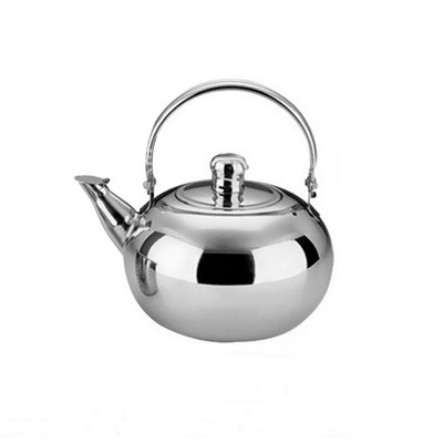 Stainless Steel Teapot 1.5L W/ Strainer Filter Coffee Tea Pot Large Water Kettle