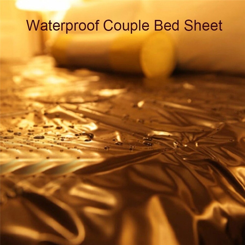 Waterproof PVC Bed Sheet Couples Adult Game Wet Sexy ...