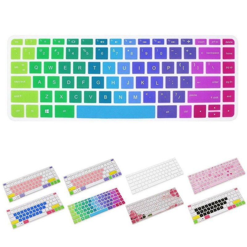 Silicone Keyboard Cover Skin For 14 inch HP Pavilion O7V5